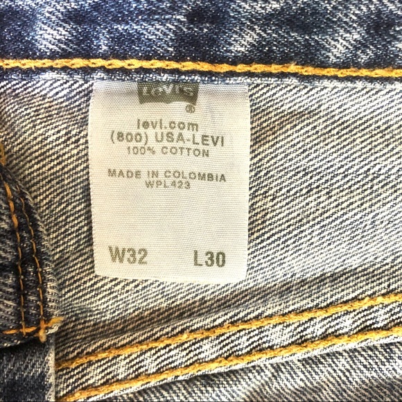 🦇Vintage Levi’s 501 80’s 90’s Era Jeans Sz 30 - Picture 8 of 15